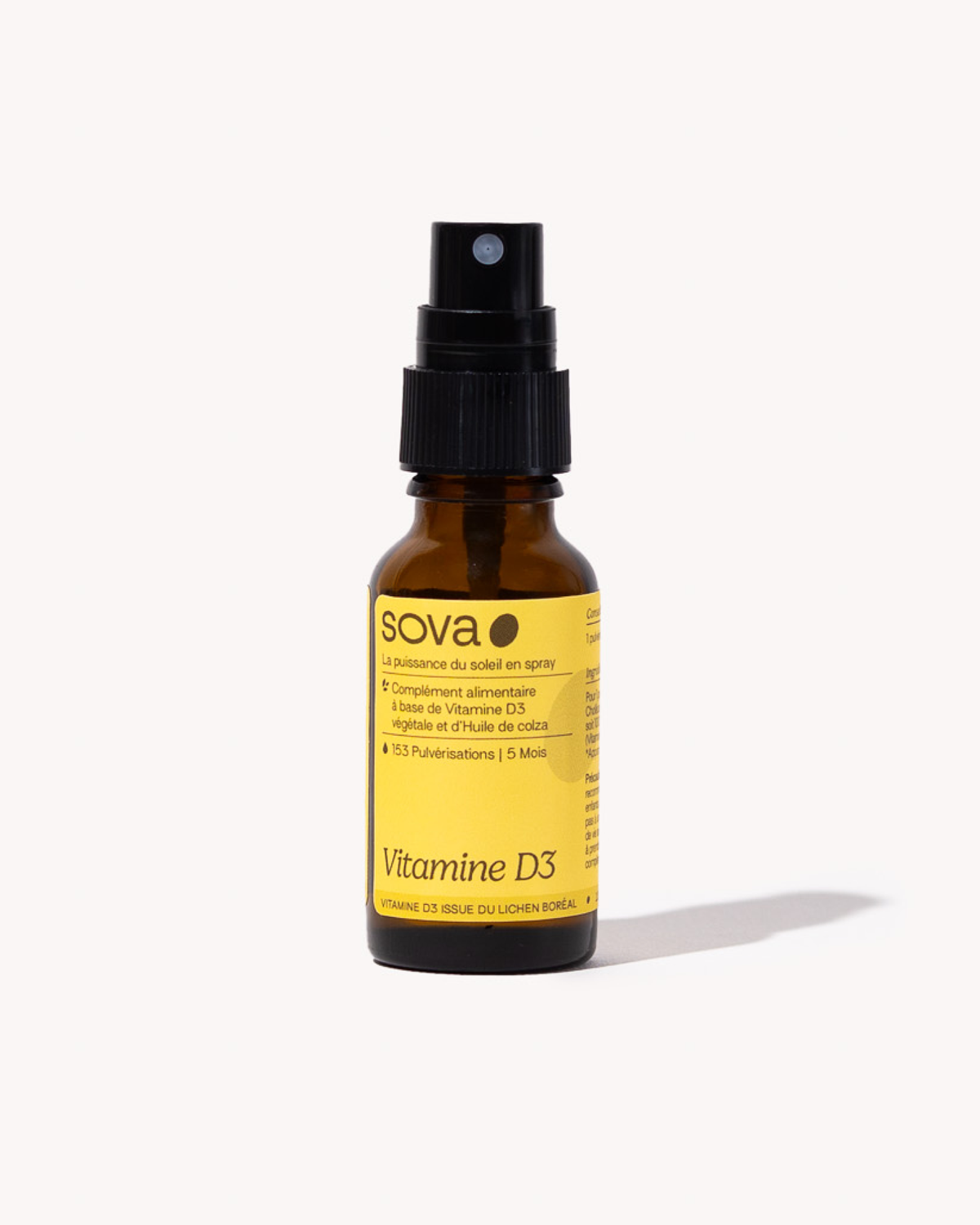 VITAMINE D3 Végétalienne - Soutien immunitaire